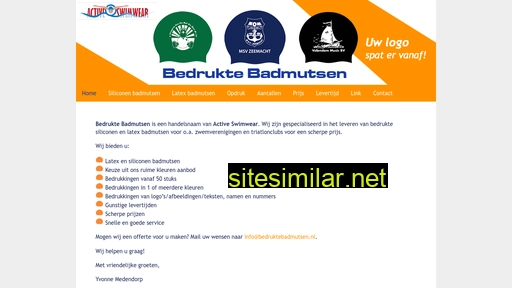 bedruktebadmutsen.nl alternative sites
