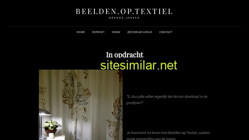 beeldenoptextiel.nl alternative sites