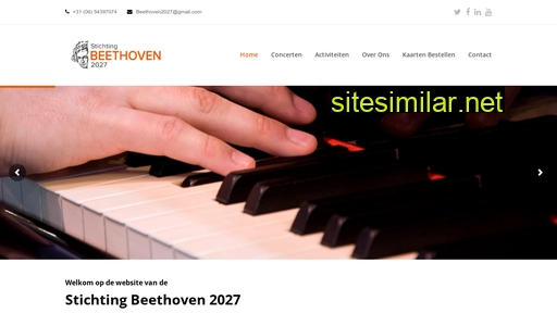 Beethoven2027 similar sites
