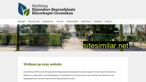 begraafplaatsgroenekan.nl alternative sites