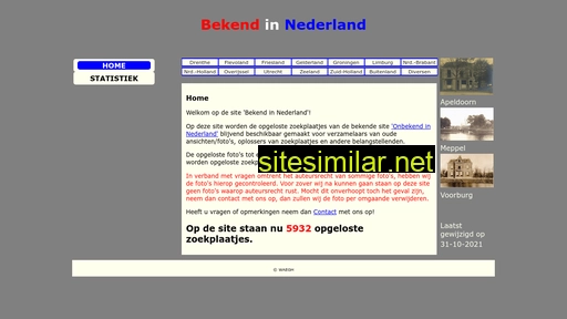 bekendinnederland.nl alternative sites