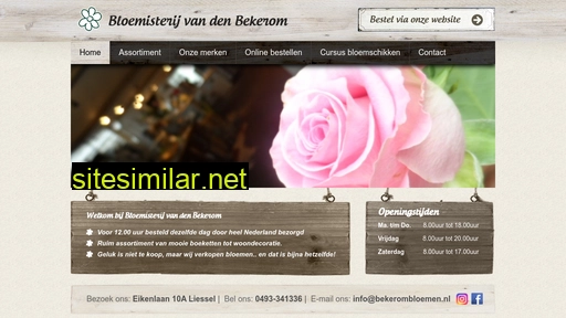 bekerombloemen.nl alternative sites
