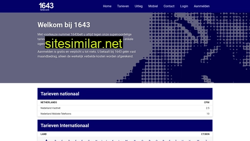 bel1643.nl alternative sites