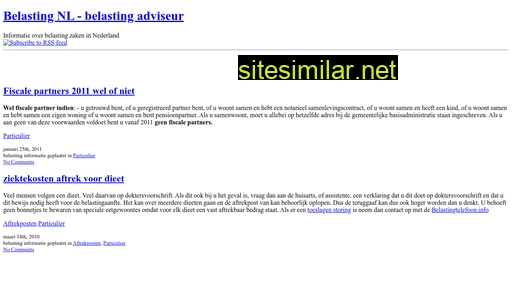 belastingnl.nl alternative sites