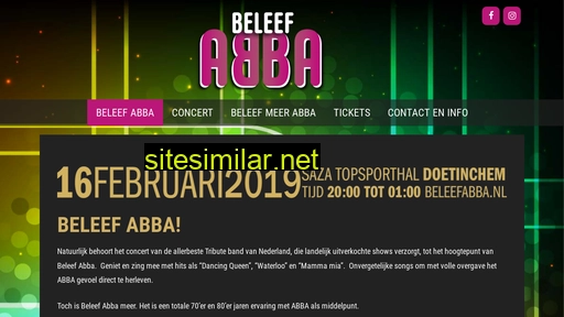 beleefabba.nl alternative sites
