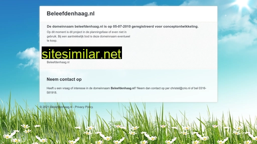 beleefdenhaag.nl alternative sites
