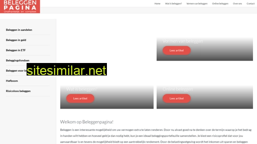 beleggenpagina.nl alternative sites