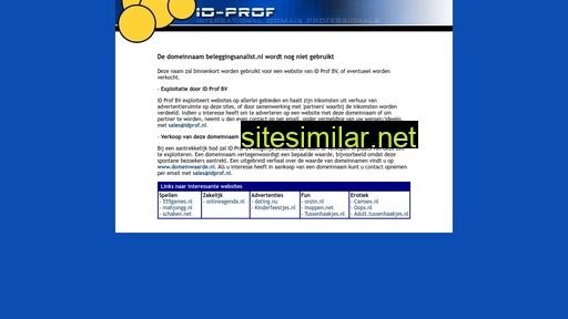 beleggingsanalist.nl alternative sites