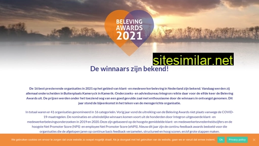 belevingawards.nl alternative sites