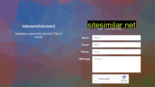 bellennaarhetbuitenland.nl alternative sites