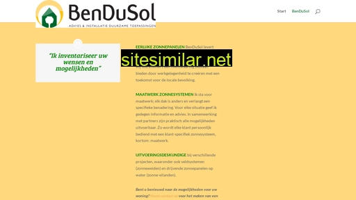 bendusol.nl alternative sites
