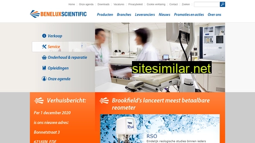 benelux-scientific.nl alternative sites
