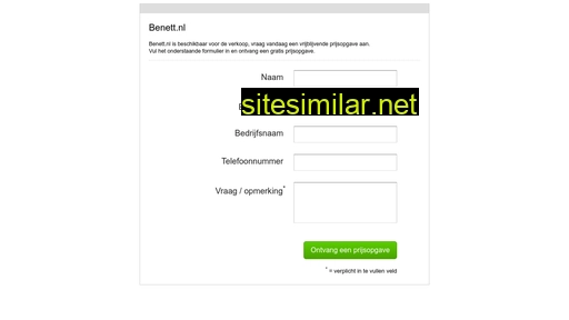 benett.nl alternative sites