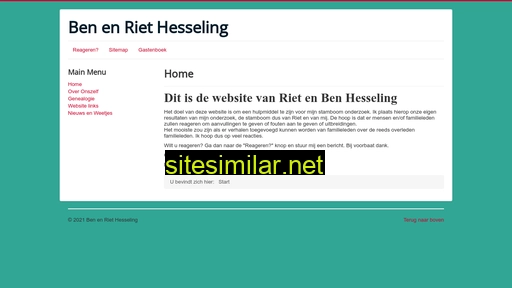 benhesseling.nl alternative sites