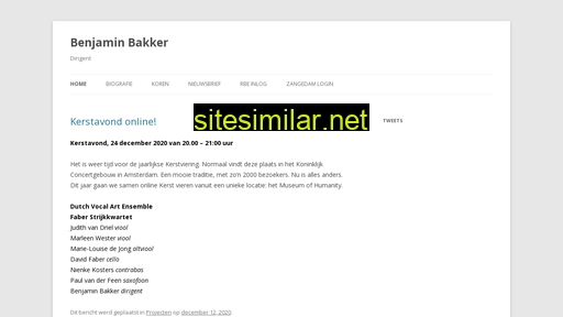 benjaminbakker.nl alternative sites