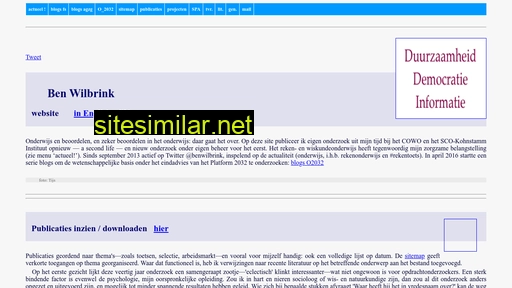 ben-wilbrink.nl alternative sites