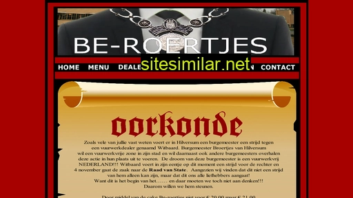 be-roertjes.nl alternative sites