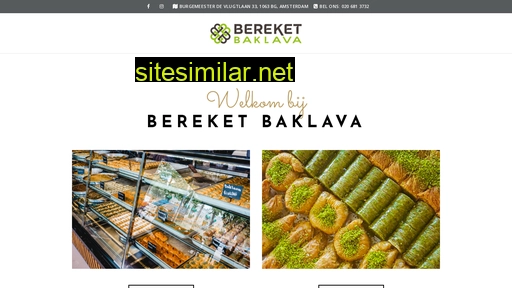 bereketbaklava.nl alternative sites