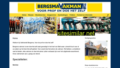 bergsmavakman.nl alternative sites