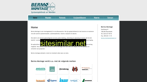 bermo-montage.nl alternative sites