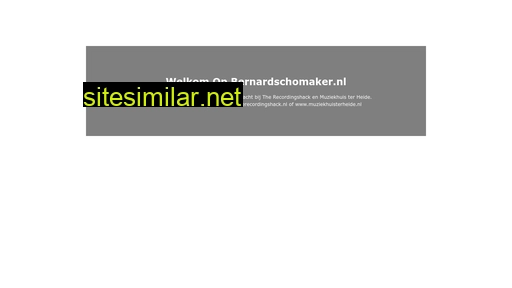 bernardschomaker.nl alternative sites