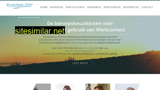 beroepskeuzeonline.nl alternative sites