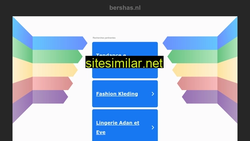 bershas.nl alternative sites