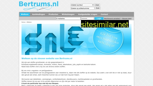bertrums.nl alternative sites