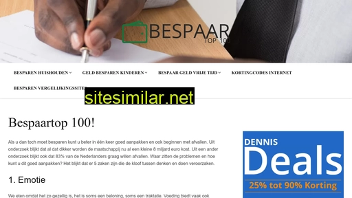 bespaartop100.nl alternative sites