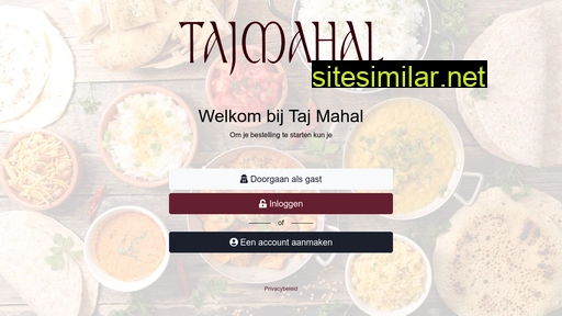 bestellen-tajmahal.nl alternative sites