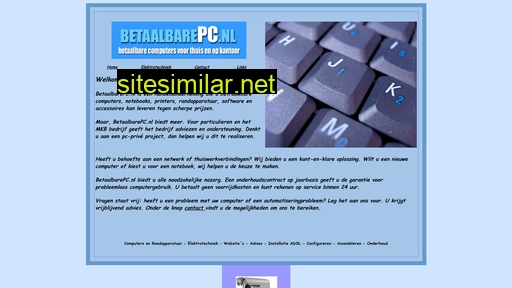 betaalbarepc.nl alternative sites
