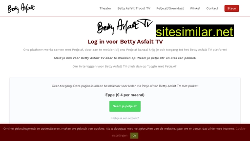 bettyasfalt.nl alternative sites