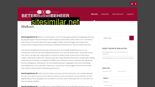 beterbudgetbeheer.nl alternative sites