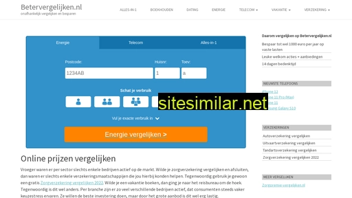 betervergelijken.nl alternative sites