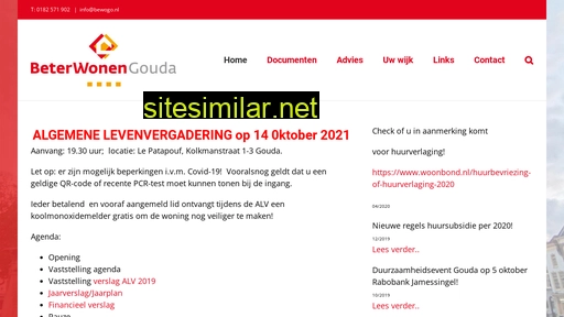 beterwonengouda.nl alternative sites