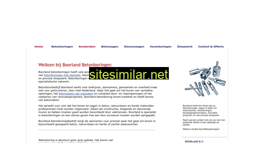 betonboringen-boorland.nl alternative sites