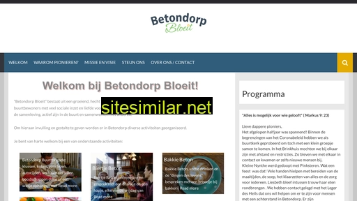 betondorpbloeit.nl alternative sites