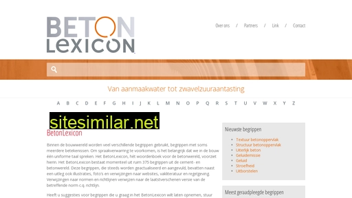 betonlexicon.nl alternative sites