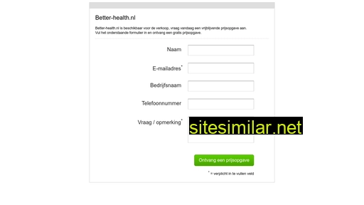 better-health.nl alternative sites