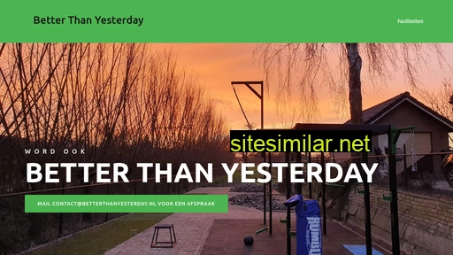 betterthanyesterday.nl alternative sites