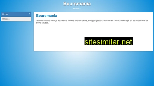 beursmania.nl alternative sites