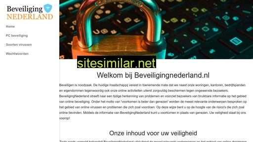 beveiligingnederland.nl alternative sites