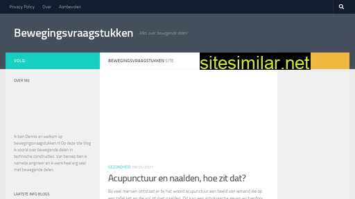 bewegingsvraagstukken.nl alternative sites