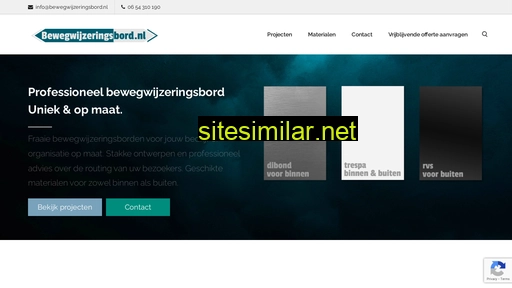 bewegwijzeringsbord.nl alternative sites