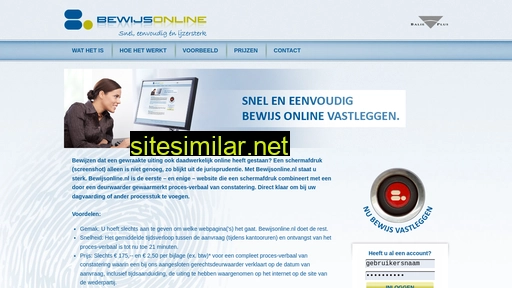 bewijsonline.nl alternative sites