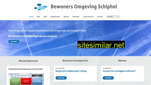 bewonersomgevingschiphol.nl alternative sites