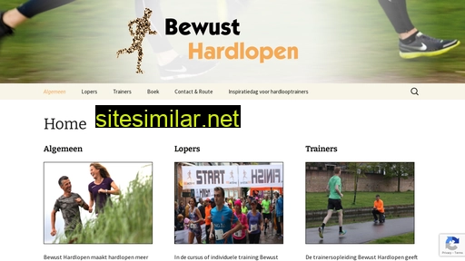 bewusthardlopen.nl alternative sites