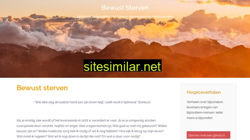bewuststerven.nl alternative sites