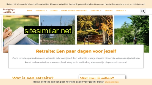bezinningsvakanties.nl alternative sites