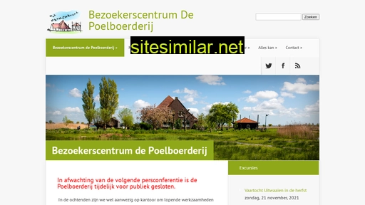 bezoekerscentrumpoelboerderij.nl alternative sites